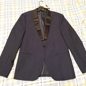 21 Men American Brand Navy / Black Career Jacket
